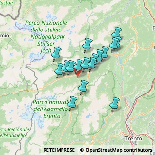 Mappa Loc. Marilleva, 38020 Mezzana TN, Italia (10.98882)