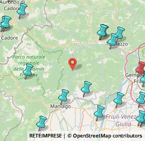 Mappa Località Paisa, 33090 Tramonti di Sopra PN, Italia (26.531)