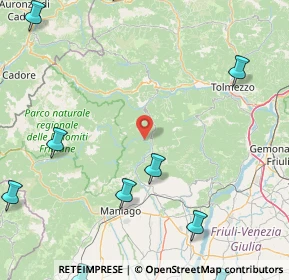 Mappa Località Paisa, 33090 Tramonti di Sopra PN, Italia (34.298)
