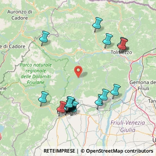Mappa Località Paisa, 33090 Tramonti di Sopra PN, Italia (17.7285)