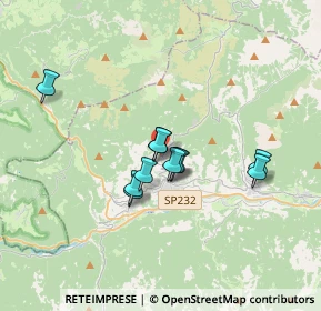 Mappa Via Val del Rù, 38030 Varena TN, Italia (2.56727)
