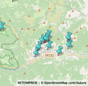 Mappa Via Val del Rù, 38030 Varena TN, Italia (3.26545)