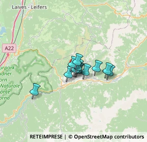 Mappa Via Val del Rù, 38030 Varena TN, Italia (3.3875)