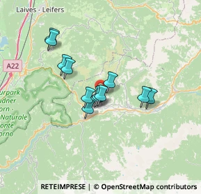 Mappa Via Val del Rù, 38030 Varena TN, Italia (5.09667)