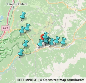 Mappa Via Val del Rù, 38030 Varena TN, Italia (5.08231)