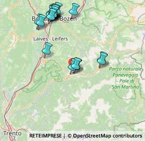 Mappa Via Val del Rù, 38030 Varena TN, Italia (17.764)