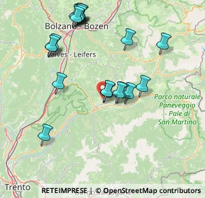 Mappa Via Val del Rù, 38030 Varena TN, Italia (16.2805)