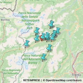 Mappa Piazza di Ognano, 38020 Pellizzano TN, Italia (8.91929)