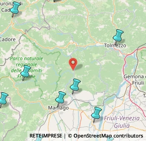 Mappa Via Pradiel, 33090 Tramonti di sotto PN, Italia (32.35176)