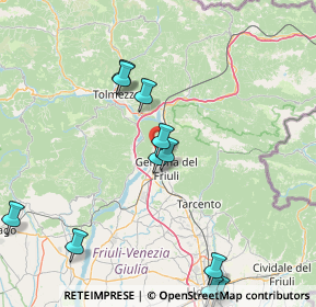 Mappa Via Nazionale, 33013 Gemona del Friuli UD, Italia (17.82)