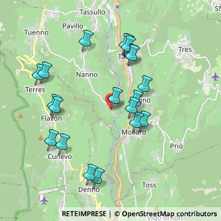Mappa Via al Paradis n. 1 frazione Portolo di Nanno, 38012 Taio TN, Italia (2.002)