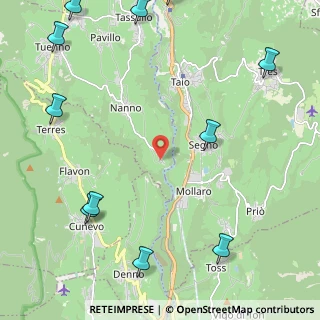 Mappa Via al Paradis n. 1 frazione Portolo di Nanno, 38012 Taio TN, Italia (3.19545)