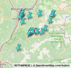 Mappa Via Scandolagia, 38038 Tesero TN, Italia (13.04421)