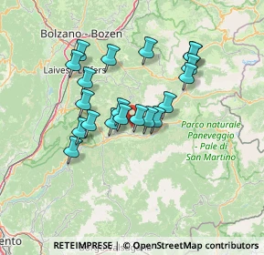 Mappa Via Scandolagia, 38038 Tesero TN, Italia (11.53)