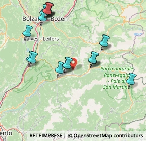 Mappa Via Scandolagia, 38038 Tesero TN, Italia (16.281)