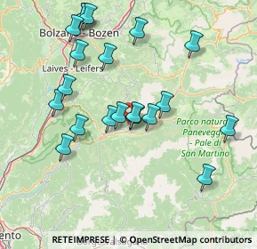 Mappa Via Scandolagia, 38038 Tesero TN, Italia (15.4)