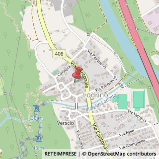 Mappa Via Municipio, 5, 6703 Lezzeno, Como (Lombardia)