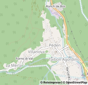 Mappa Via le Vare, 32027 Taibon Agordino BL, Italia (0.41154)