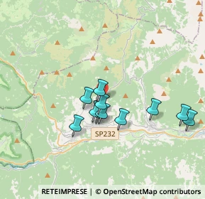 Mappa 38030 Varena TN, Italia (2.90545)