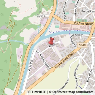 Mappa Via Monte Mulat, 18, 38037 Predazzo, Trento (Trentino-Alto Adige)
