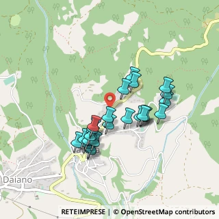 Mappa Via Alpini, 38030 Varena TN, Italia (0.372)
