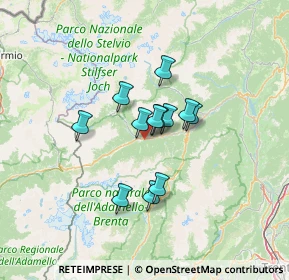 Mappa Str. per Valtresin, 38020 Pellizzano TN, Italia (8.84833)