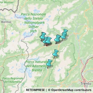 Mappa Str. per Valtresin, 38020 Pellizzano TN, Italia (7.23818)