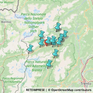 Mappa Str. per Valtresin, 38020 Pellizzano TN, Italia (9.01643)
