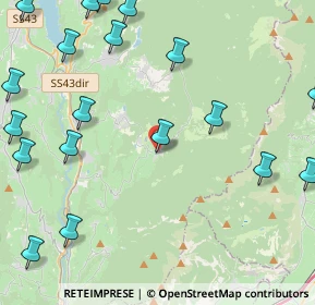 Mappa Via Chèta, 38010 Vervò TN, Italia (6.098)