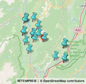 Mappa Via Chèta, 38010 Vervò TN, Italia (6.73421)