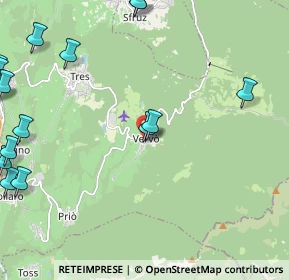 Mappa Via Chèta, 38010 Vervò TN, Italia (3.3825)