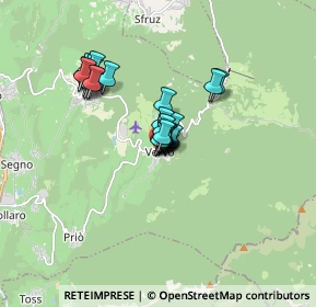 Mappa Via Chèta, 38010 Vervò TN, Italia (1.17308)