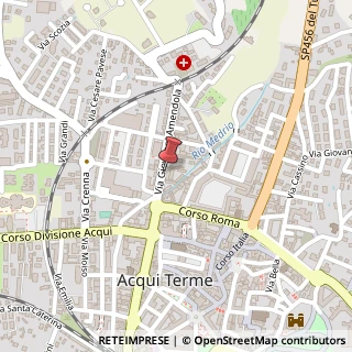 Mappa Via Giovanni Amendola, 21, 15011 Acqui Terme, Alessandria (Piemonte)