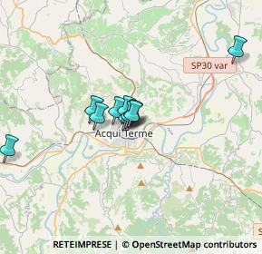 Mappa Via Cassino, 15011 Acqui Terme AL, Italia (3.46917)