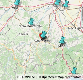 Mappa Via aldo moro, 15011 Acqui Terme AL, Italia (19.13667)