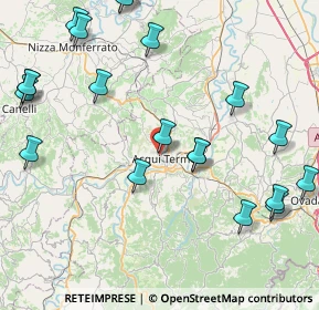 Mappa Via aldo moro, 15011 Acqui Terme AL, Italia (10.644)