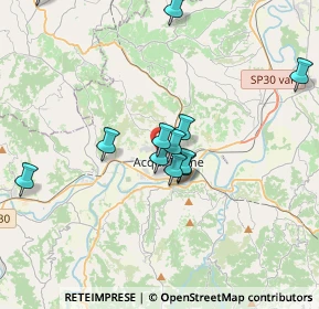 Mappa Via aldo moro, 15011 Acqui Terme AL, Italia (3.42083)