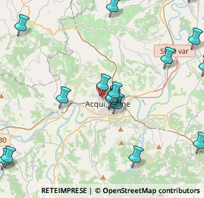 Mappa Via aldo moro, 15011 Acqui Terme AL, Italia (5.78278)