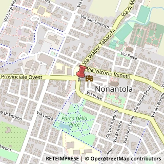 Mappa Viale delle Rimembranze, 7, 41015 Nonantola, Modena (Emilia Romagna)