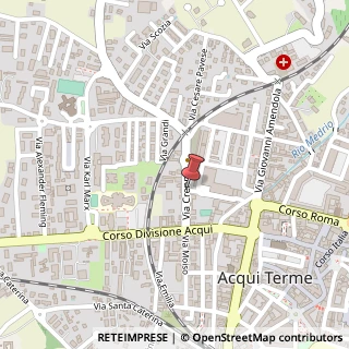 Mappa Via crenna 37, 15011 Acqui Terme, Alessandria (Piemonte)