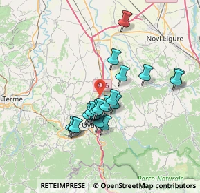 Mappa SP 185, 15078 Rocca Grimalda AL (6.062)