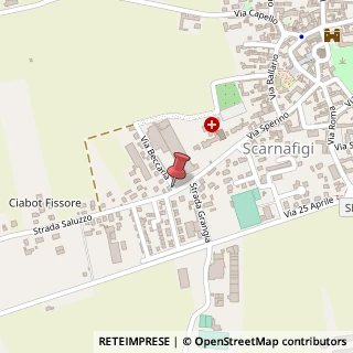 Mappa Via Saluzzo, 14, 12030 Scarnafigi, Cuneo (Piemonte)