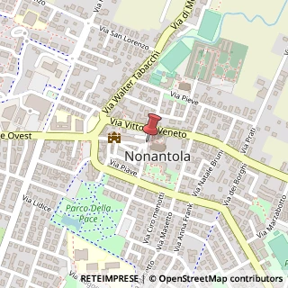 Mappa Piazza Abbazia, 2, 41015 Nonantola, Modena (Emilia Romagna)