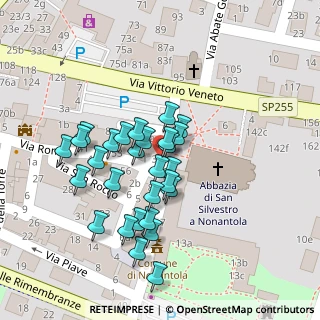 Mappa Piazza Caduti Partigiani, 41015 Nonantola MO, Italia (0.04643)