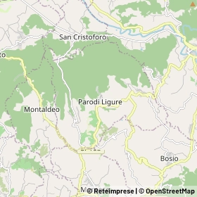 Mappa Parodi Ligure