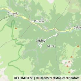 Mappa Oncino