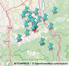 Mappa Via Bosio, 15066 Gavi AL, Italia (6.4305)