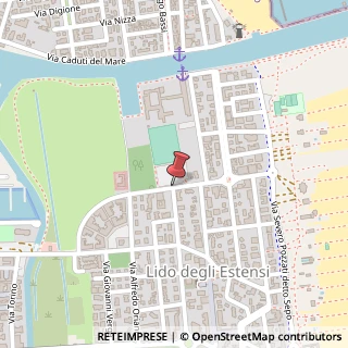 Mappa Viale manzoni 15, 44024 Comacchio, Ferrara (Emilia Romagna)