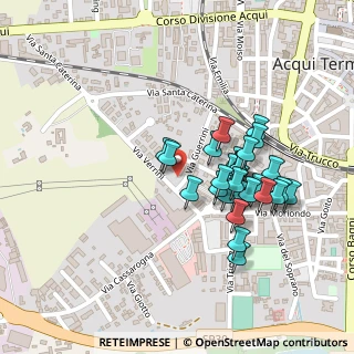 Mappa Via Capitan Verrini, 15011 Acqui Terme AL, Italia (0.19643)