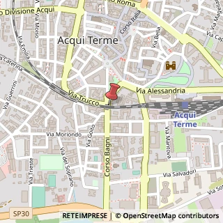 Mappa Corso Bagni,  42, 15011 Acqui Terme, Alessandria (Piemonte)